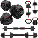 Adjustable Dumbbells Kettlebells Versatile Home Gym Gear