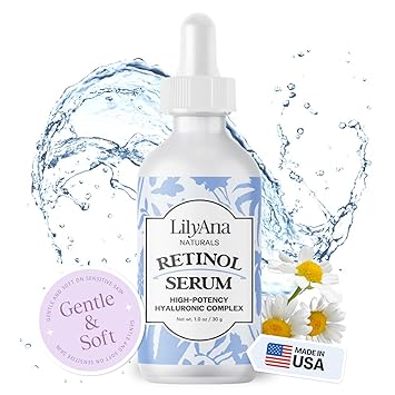 Lilyana Naturals Retinol Cream Anti Aging Moisturizer