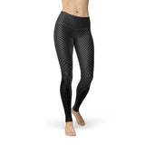 Womens Carbon Fiber Sports Leggings Durable Stylish