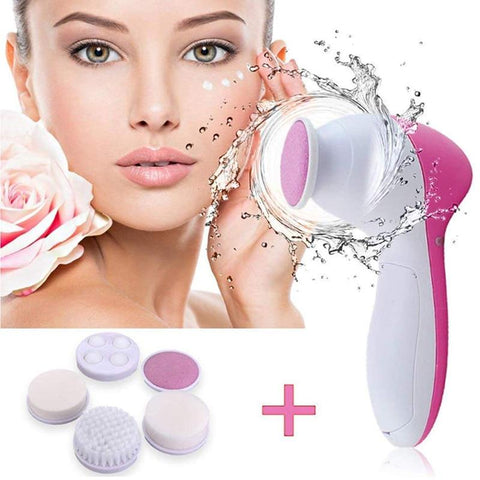 5 in 1 Face Massage & Cleansing Brush Set