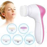 5 in 1 Face Massage & Cleansing Brush Set